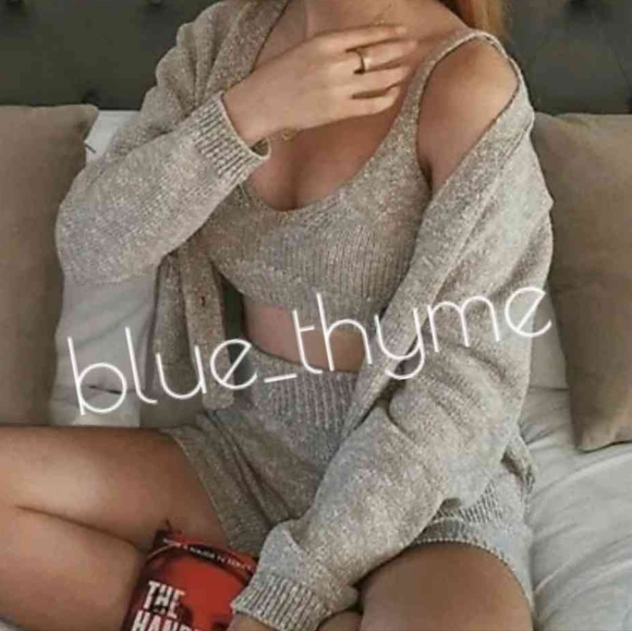 Zara 2pc COTTON Linen Blend Top & Short Set - Picture 4 of 12